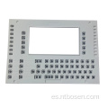 Paneles de control de alarma contra incendios teclado de goma de silicona